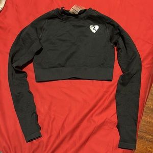Crop top long sleeve